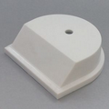 White Plastic Trophy Base (3 1/2"x3 3/4")